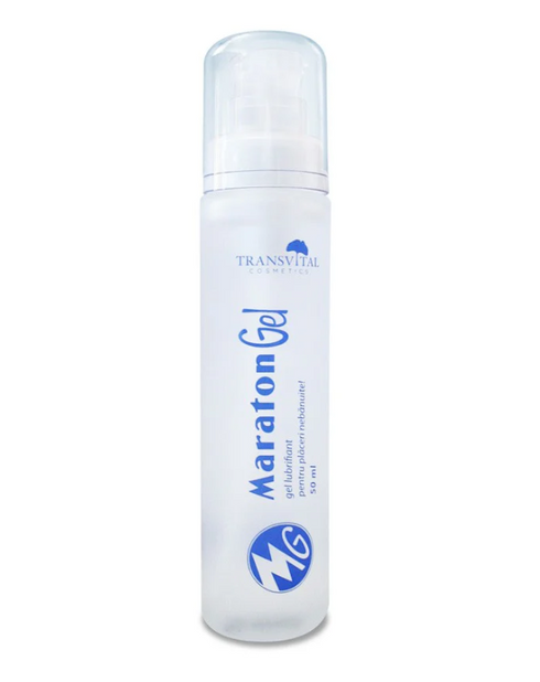 SET: Lubrifiant MARATON Gel, pe baza de apa, 50 ml + 1 servetel DIBLONG DELAY TOWEL