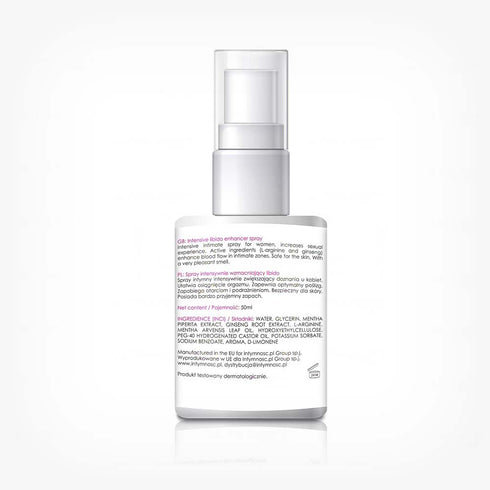 Spray stimulare LIBI Intensive, pentru cresterea dorintei sexuale si a orgasmului feminin, 50 ml