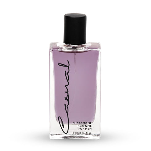 Parfum cu feromoni CASUAL Navy, cu note lavanda, neroli si petit grain, pentru barbati, 50 ml