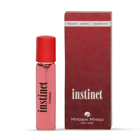 Parfum cu feromoni, Miyoshi Miyagi INSTINCT Lady, cu note dulci, condimentate și florale, pentru femei, 15 ml