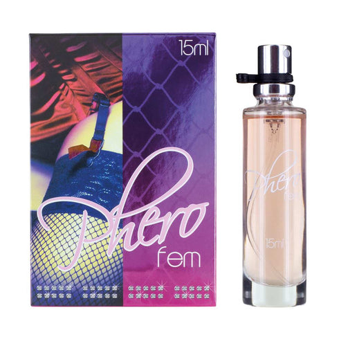Parfum cu feromoni PheroFem, cu note florale si miros discret, 15 ml