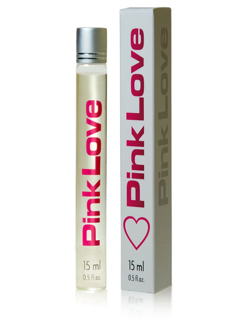 Parfum cu feromoni PINK Love - Aurora, cu note citrice, iris, si vanilie, 15 ml