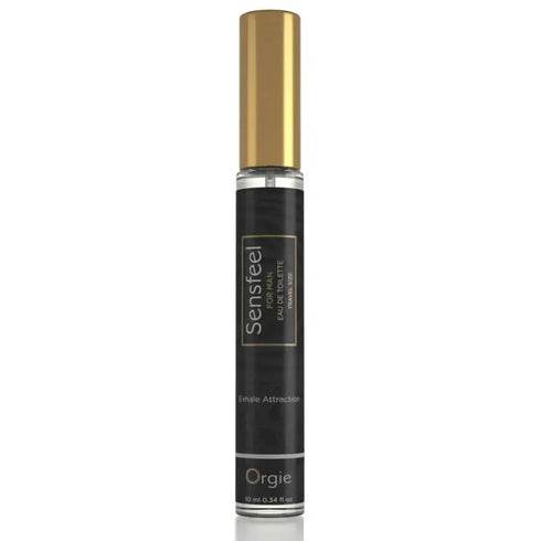 Parfum cu feromoni Orgie SensFeel - Attraction Men, cu note lemnoase si citrice, pentru barbati (travel size) 10 ml
