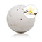 Bomba de baie efervescenta - Vanilla Bath Bomb - TALOKA, cu aromă de vanilie și petale de trandafir, 140 g