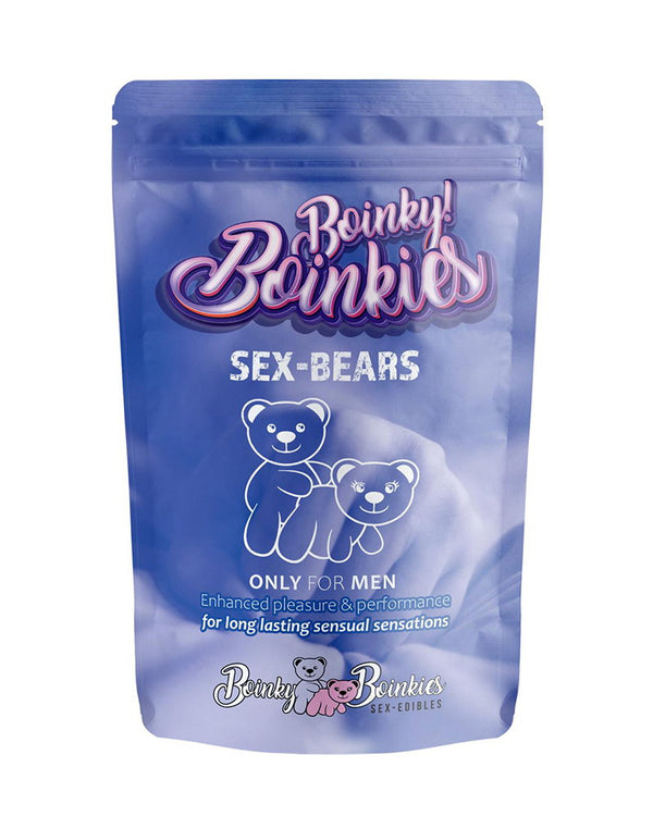 Boinky - Jeleuri afrodisiace Ursuleti - Gummy Sex Bears, cu aromă de fructe, pentru barbati, 1 cutie x 6 buc