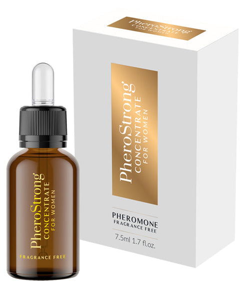 Esență cu feromoni concentrata PHEROSTRONG  Women, fără parfum, pentru femei, 7.5 ml