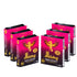 SET: Diblong Energy Chocolate for Lady - supliment alimentar pentru femei pe bază de ciocolată, cu plante care susțin sănătatea sexuală și recăpătarea energiei, 6 x 24g
