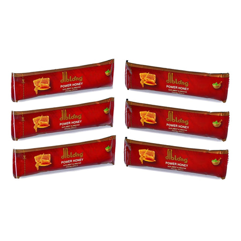 SET: Diblong Power Honey - supliment alimentar pentru adulți cu miere și asocieri de plante care susțin sănătatea sexuală și funcția de reproducere, 240 g + Diblong Delay Wipe