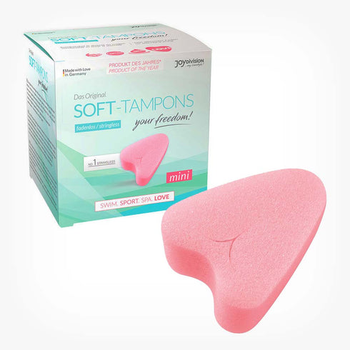 Tampoane interne - bureti menstruali, MINI Original Soft-Tampons JoyDivision, 1 cutie x 3 buc