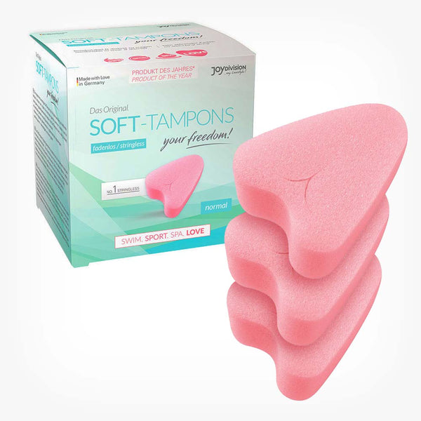 Tampoane interne - bureti menstruali, NORMAL Original Soft-Tampons JoyDivision, 1 cutie x 3 buc