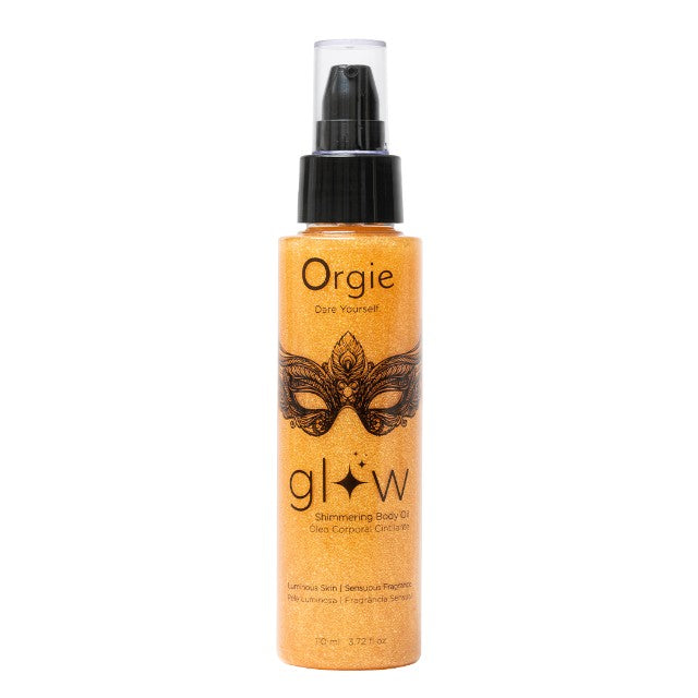 Ulei pentru corp Glow Shimmering Orgie, cu particulele fine de sclipici, 110 ml