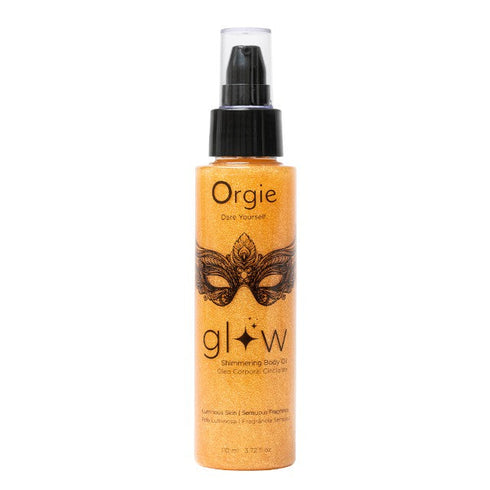 Ulei pentru corp Glow Shimmering Orgie, cu particulele fine de sclipici, 110 ml