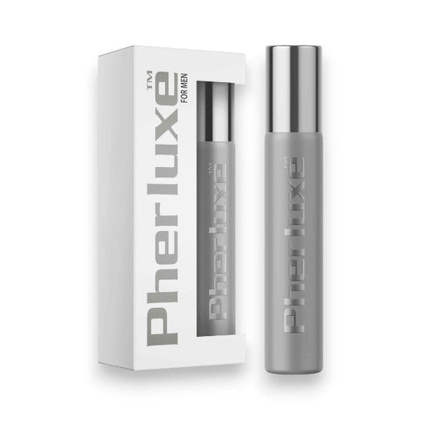 Parfum cu feromoni PherLuxe SILVER, cu note de mandarină, piper și lemn de santal, pentru barbati, 33 ml