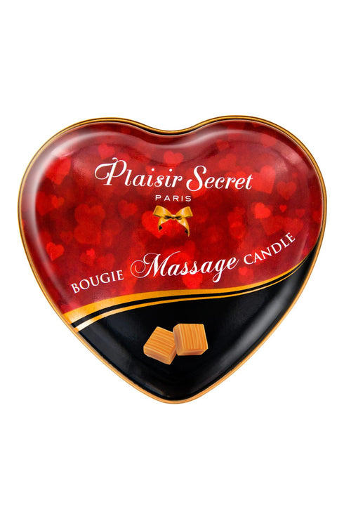 Lumanare pentru masaj cu feromoni BOUGIE - Secret Pleasure, cu aroma de caramel, 35 ml