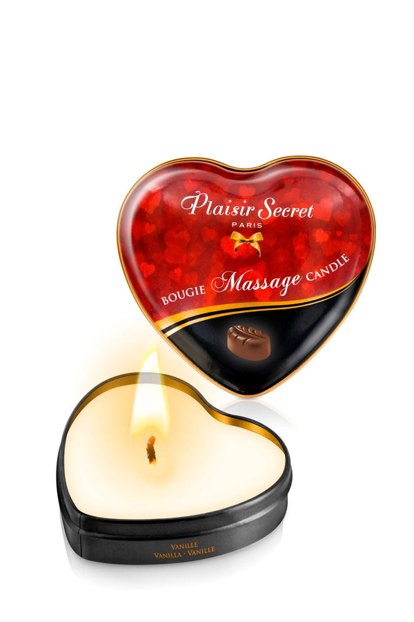 Lumanare pentru masaj cu feromoni BOUGIE - Secret Pleasure, cu aroma de ciocolata, 35 ml