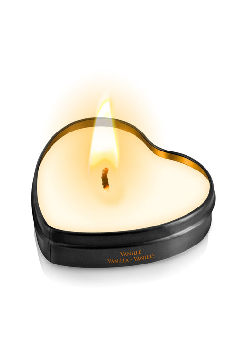 Lumanare pentru masaj cu feromoni BOUGIE - Secret Pleasure, cu aroma de vanilie, 35 ml