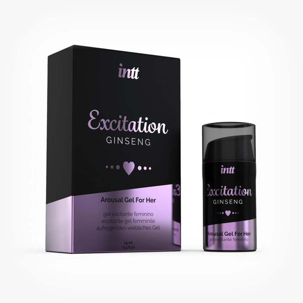 Gel Intt Excitation Ginseng, pentru cresterea libidoului si senzatii intense femeilor, 15 ml