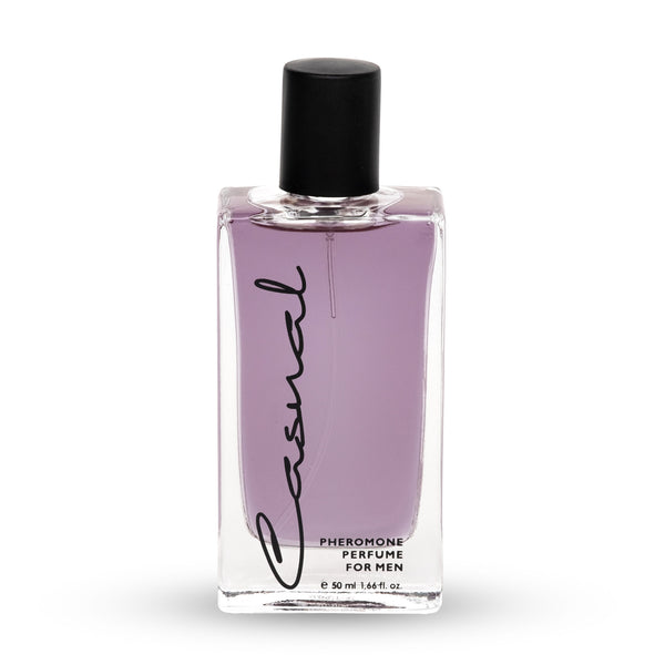 Parfum cu feromoni CASUAL Navy, cu note lavanda, neroli si petit grain, pentru barbati, 50 ml