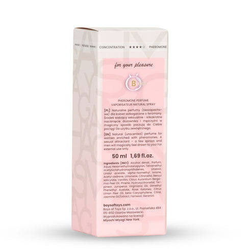 Parfum cu feromoni, Miyoshi Miyagi PURE Lady, fara miros (inodor), pentru femei, 50 ml