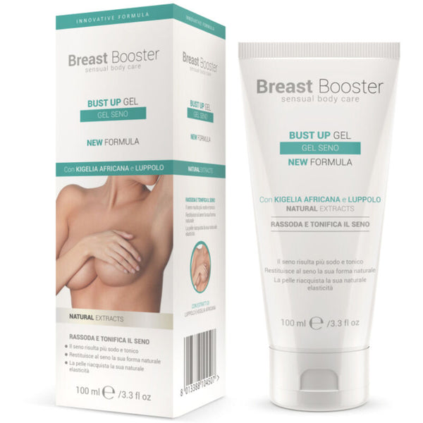 Gel Breast Booster - IntimateLine, pentru tonifierea și fermitatea sânilor, cu extracte naturale, 100 ml