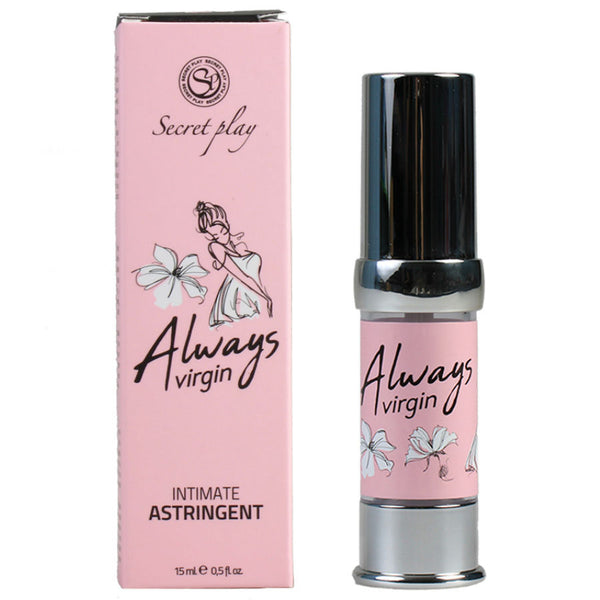 Gel intim ALWAYS VIRGIN - SecretPlay, cu efect astringent de stramtare, pentru femei, 15ml
