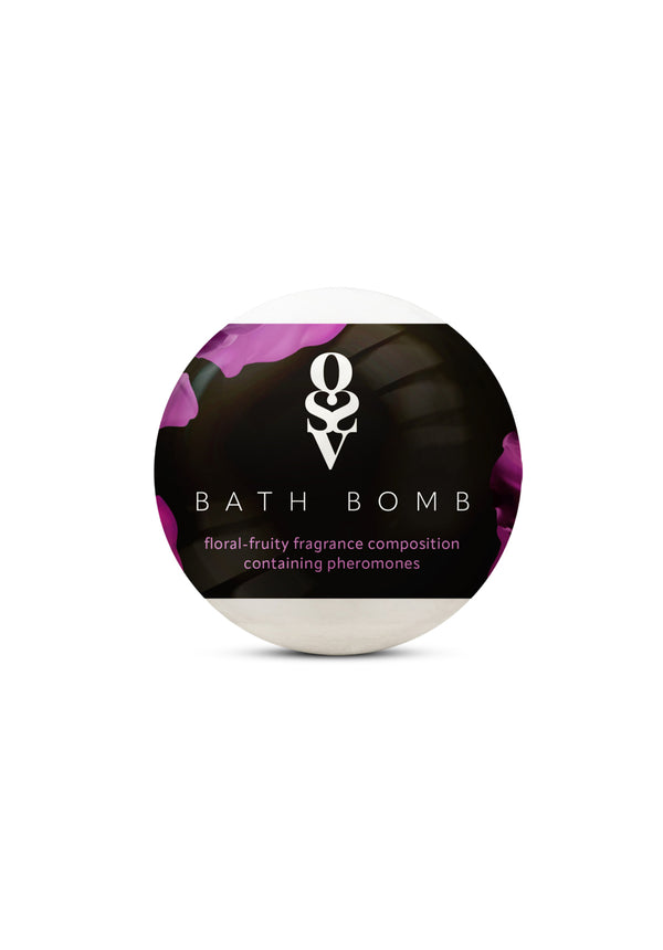Bath Bomb - efervescenta cu feromoni, Obsessive - Floral Woody, pentru baie, 100 gr