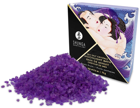 Sare de baie cu efect afrodisiac Shunga - Exotic Fruits, cu aroma de fructe exotice, 75 gr