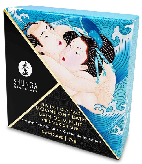 Sare de baie cu efect afrodisiac Shunga - Ocean Breeze, cu aroma proaspata de ocean, 75 g