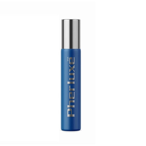 Parfum cu feromoni PherLuxe BLUE, cu note de piper roz, cedru, vanilie, pentru barbati, 33 ml